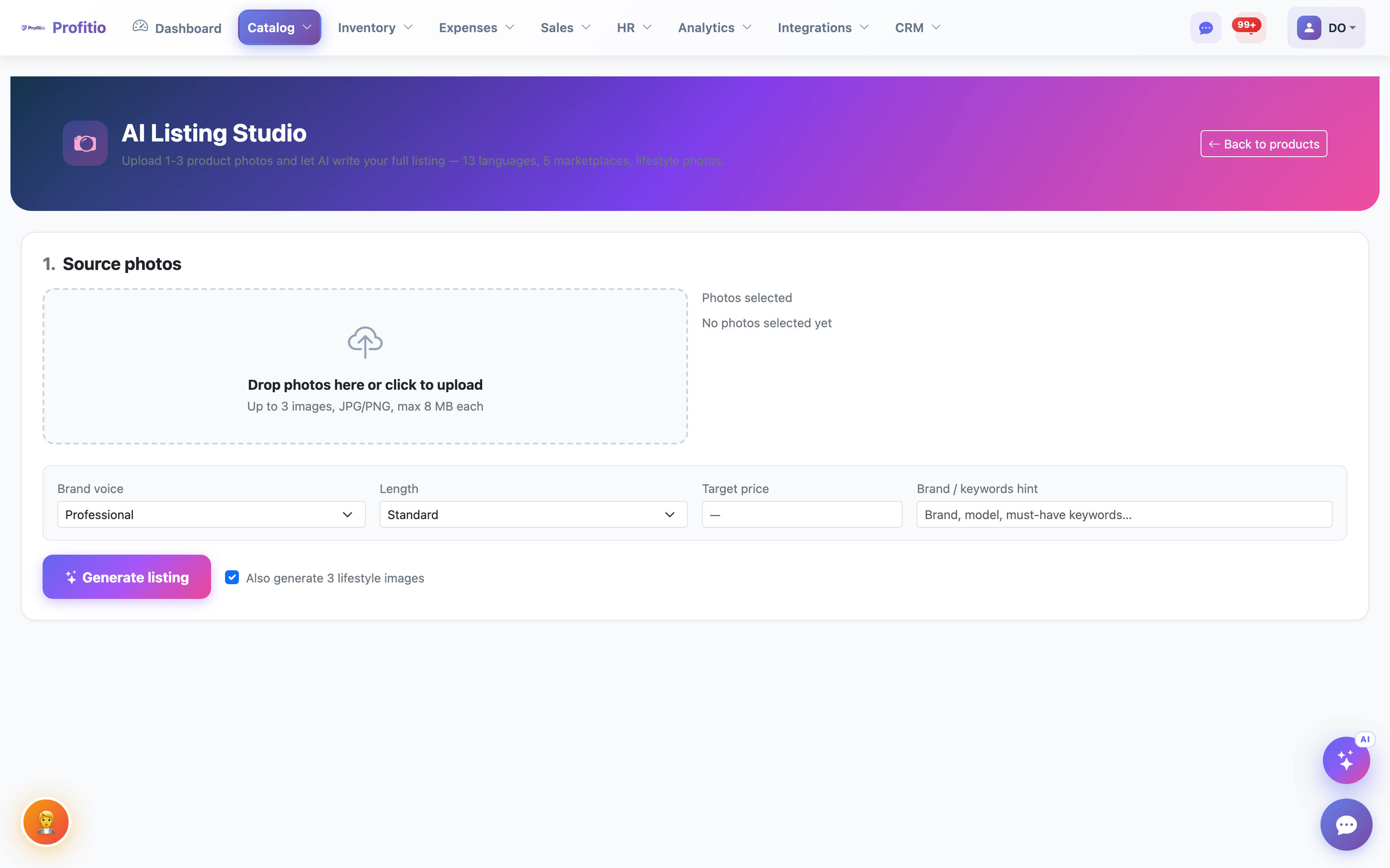 AI Listing Studio